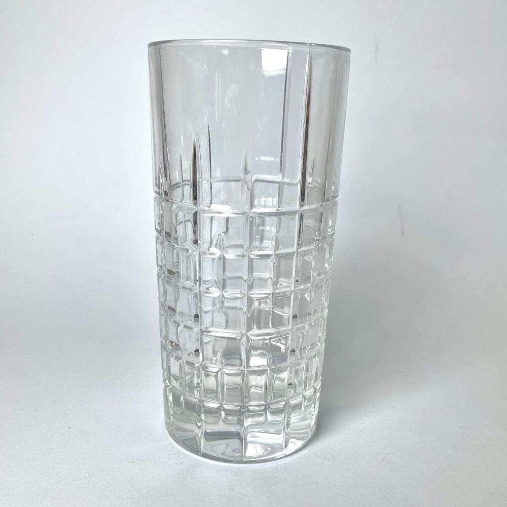 Ralph Lauren Crystal Cocktail Party Highball Glass Cut Blown Glass Germany 6.25"